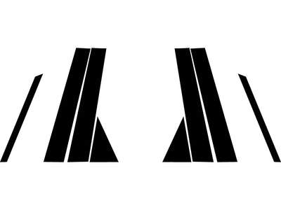 toyota prius 2012-2015 (c) Camo Pillar Trim Diagram