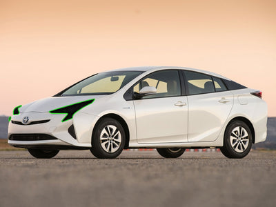 toyota prius 2016-2018 Headlight Tint Location