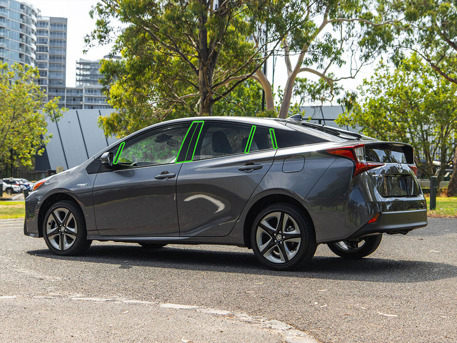 toyota prius 2016-2022 Pillar Post Trim Installation Location
