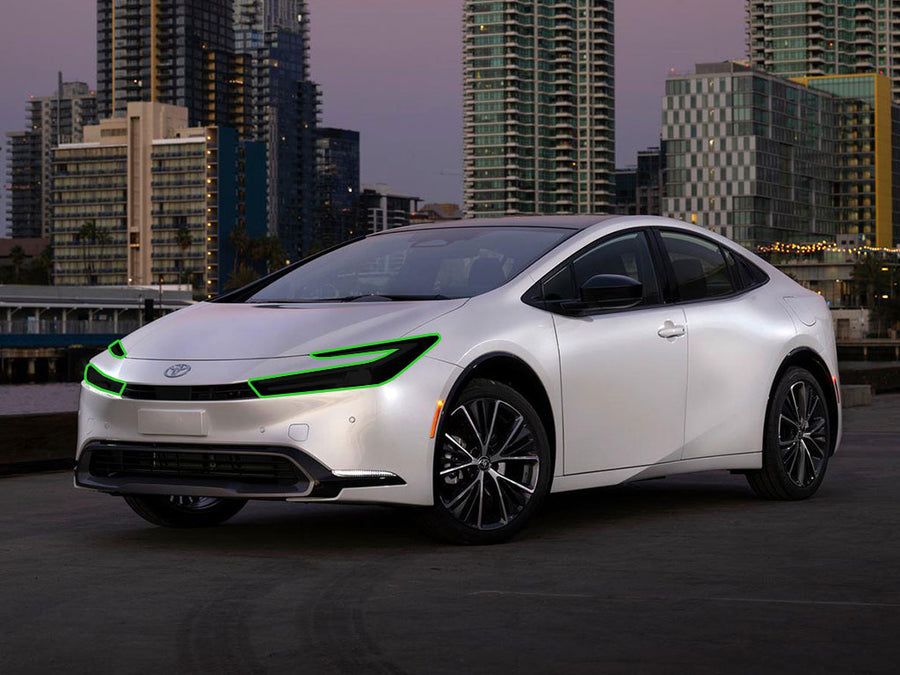 toyota prius 2023-2024 Headlight Tint Location