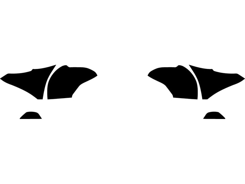 rav4 Precut Tail Light Tint Diagram