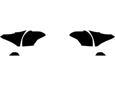rav4 Precut Tail Light Tint Diagram
