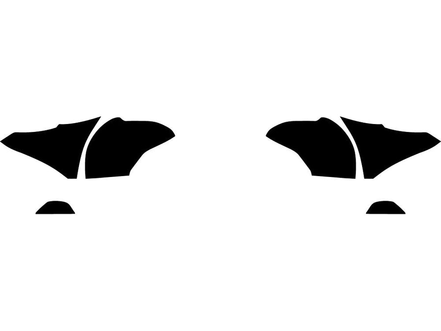 rav4 Precut Tail Light Tint Diagram