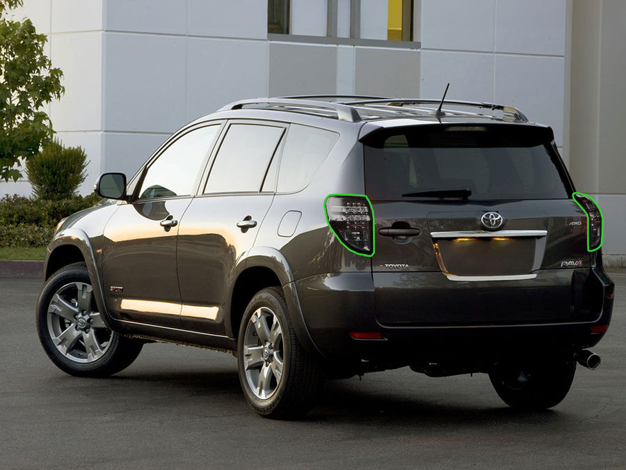 rav4 Tail Light Tint Installation Points