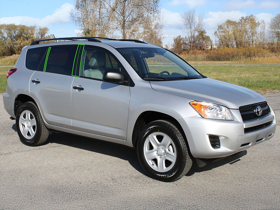 toyota rav4 2006-2012 Pillar Post Trim Installation Location