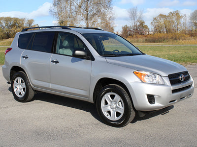 toyota rav4 2006-2012 Brushed Aluminum Black Pillar Trim