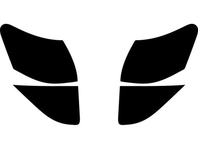 rav4 Precut Tail Light Tint Diagram