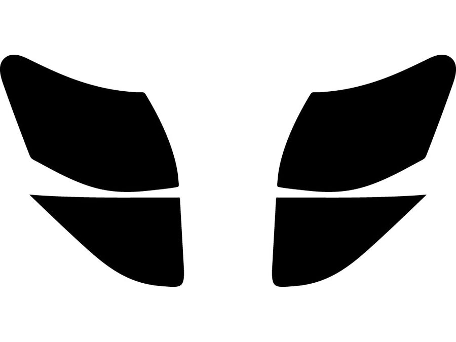 rav4 Precut Tail Light Tint Diagram