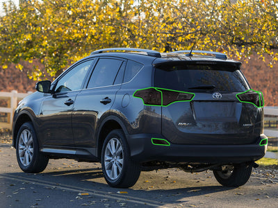 rav4 Tail Light Tint Installation Points
