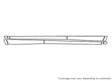 rav4 3M Clear Bra Door Cup Precut PPF Diagram