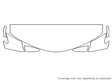 rav4 3M Clear Bra Hood Precut PPF Diagram