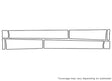 rav4 3M Clear Bra Door Cup Precut PPF Diagram