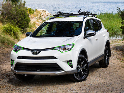 toyota rav4 2016-2018 Headlight Protection Installation Location