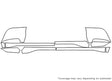 rav4 Avery Dennison Clear Bra Door Cup Precut PPF Diagram