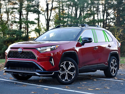 toyota rav4 2019-2024 Pillar Post Trim Installation Location