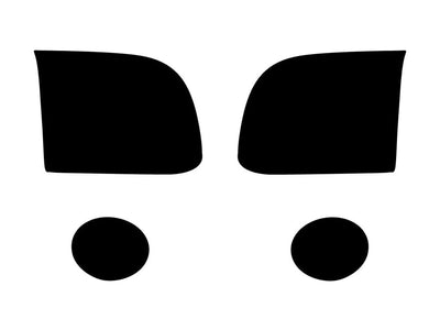 toyota sequoia 2001-2004 Headlight Tint
