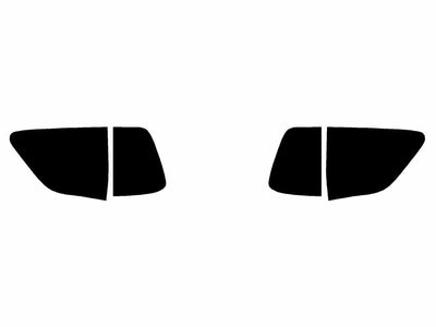 sequoia Precut Tail Light Tint Diagram