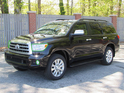 toyota sequoia 2008-2017 Headlight Protection Installation Location
