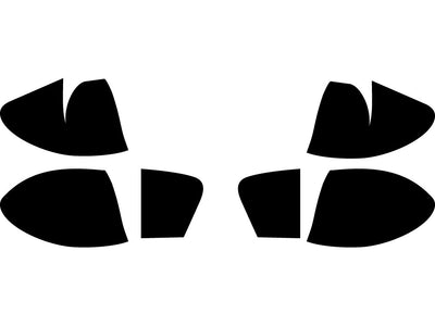 sequoia Precut Tail Light Tint Diagram