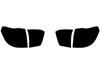 sequoia Precut Tail Light Tint Diagram