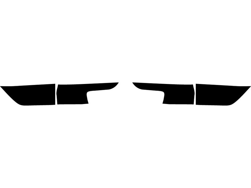 sequoia Precut Tail Light Tint Diagram