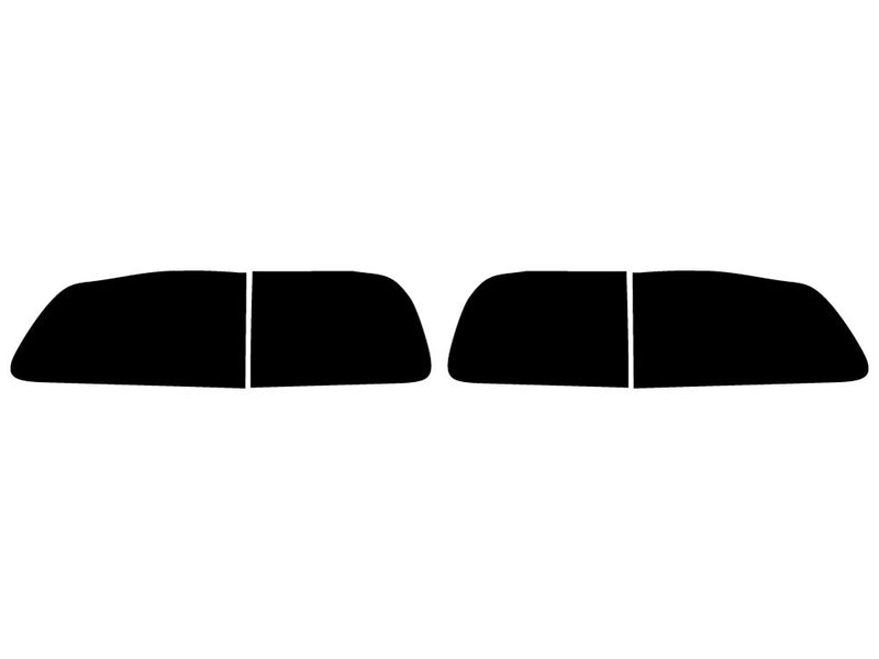 sienna Precut Tail Light Tint Diagram