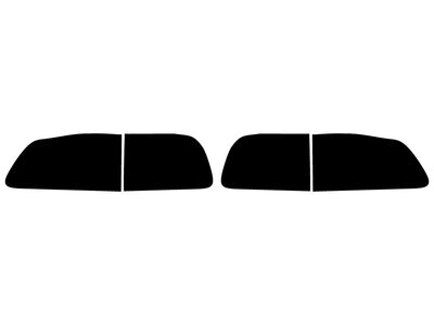 sienna Precut Tail Light Tint Diagram