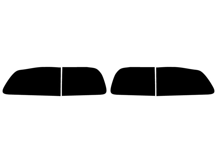 sienna Precut Tail Light Tint Diagram