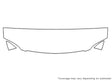sienna 3M Clear Bra Hood Precut PPF Diagram