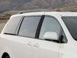 toyota sienna 2004-2010 Carbon Fiber Pillar Cover Diagram
