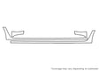 sienna Avery Dennison Clear Bra Door Cup Precut PPF Diagram