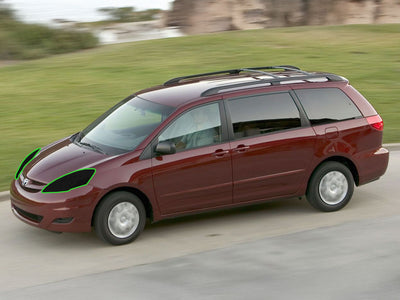 toyota sienna 2006-2010 Headlight Tint Location