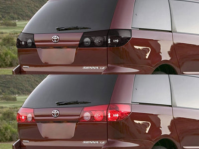 sienna Before and After Smoked Taillights