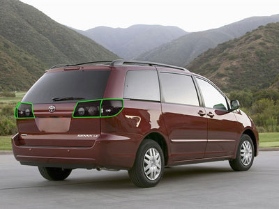 sienna Tail Light Tint Installation Points