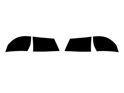 sienna Precut Tail Light Tint Diagram