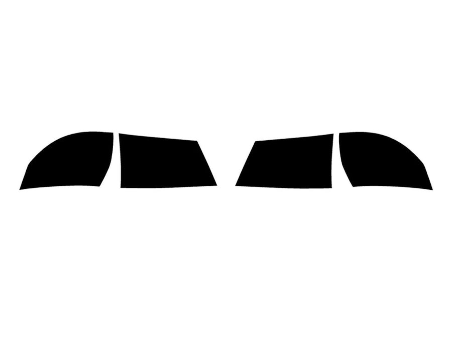 sienna Precut Tail Light Tint Diagram
