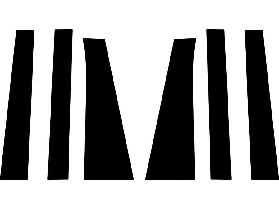 toyota sienna 2011-2020 Camo Pillar Trim Diagram