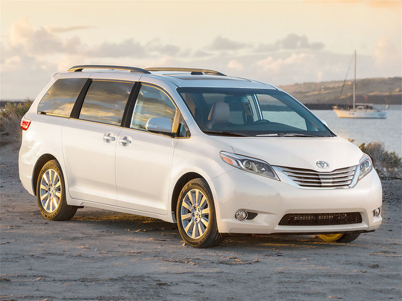 toyota sienna 2011-2020 Matte Black Pillar Trim