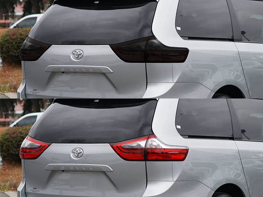 sienna Before and After Smoked Taillights
