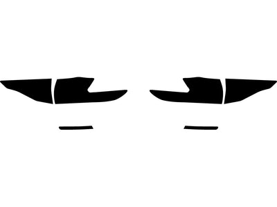 sienna Precut Tail Light Tint Diagram