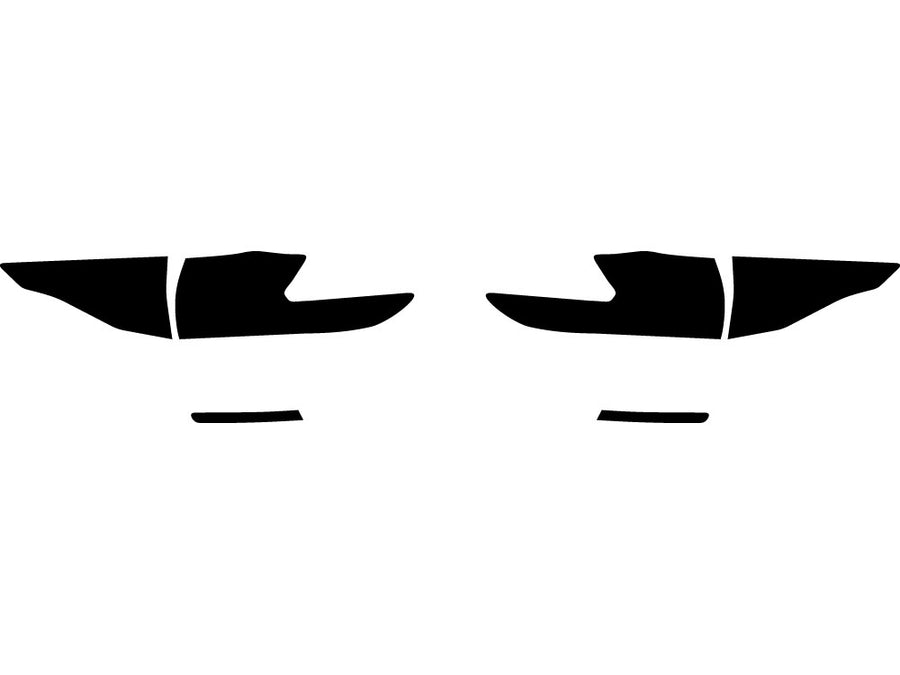 sienna Precut Tail Light Tint Diagram