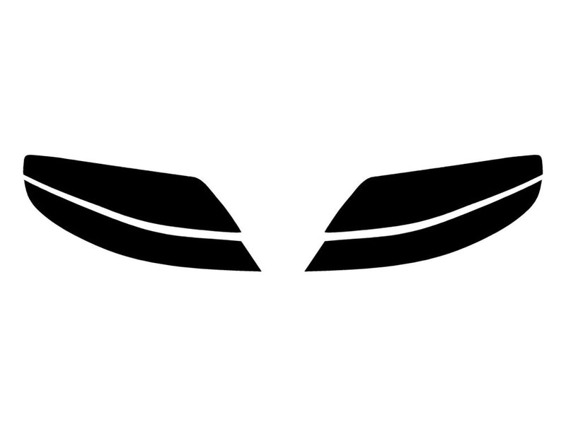 solara Precut Tail Light Tint Diagram