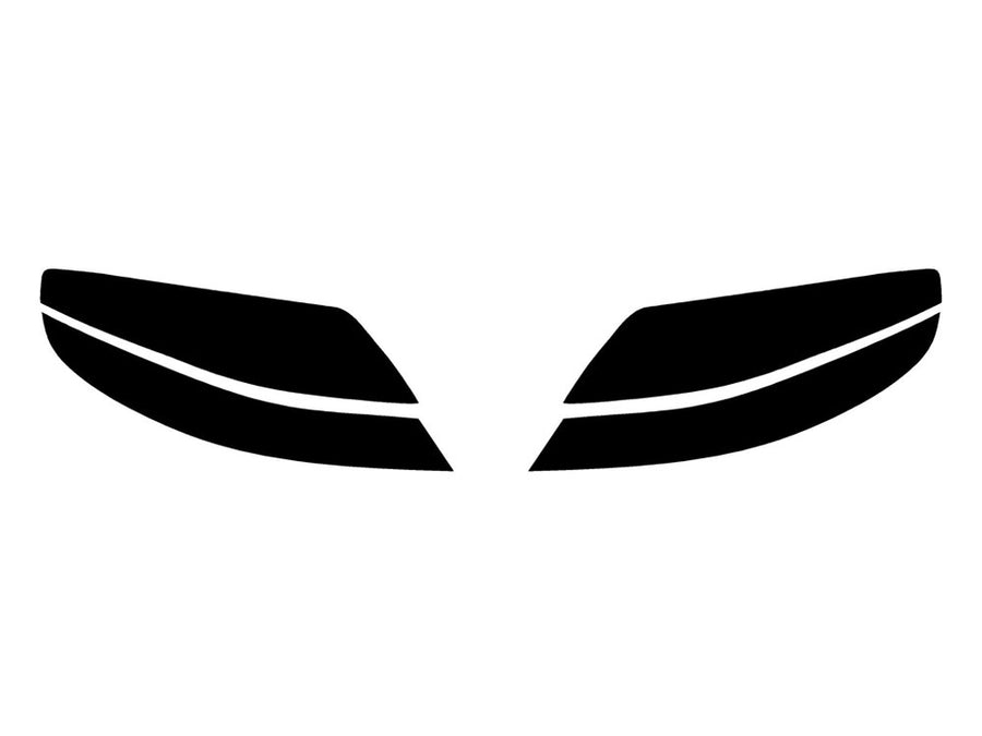 solara Precut Tail Light Tint Diagram