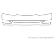 solara Avery Dennison Clear Bra Bumper Precut PPF Diagram