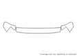 t100 Avery Dennison Clear Bra Hood Precut PPF Diagram