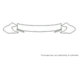 tacoma 3M Clear Bra Hood Precut PPF Diagram