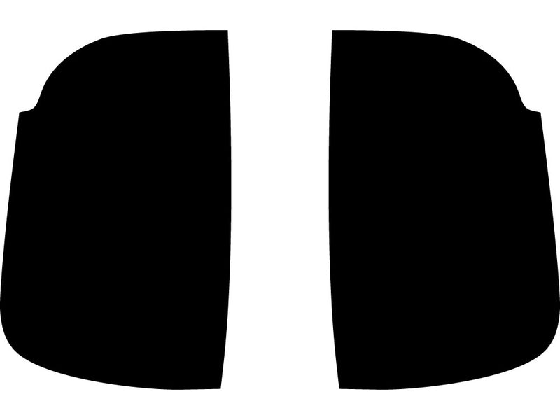 tacoma Precut Tail Light Tint Diagram