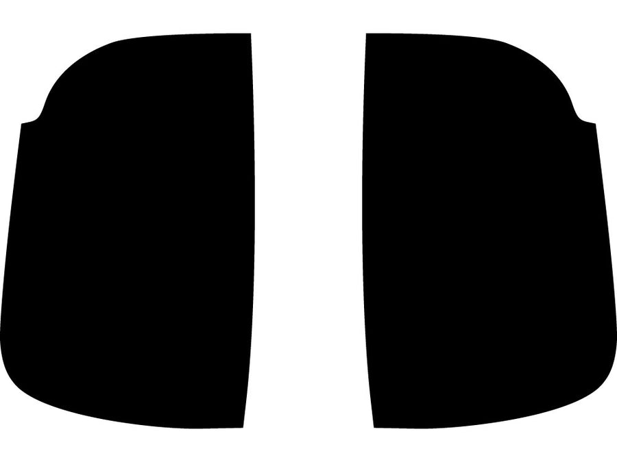 tacoma Precut Tail Light Tint Diagram