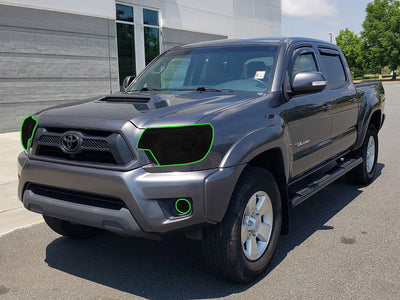 toyota tacoma 2012-2015 Headlight Tint Location