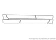 tacoma Avery Dennison Clear Bra Door Cup Precut PPF Diagram